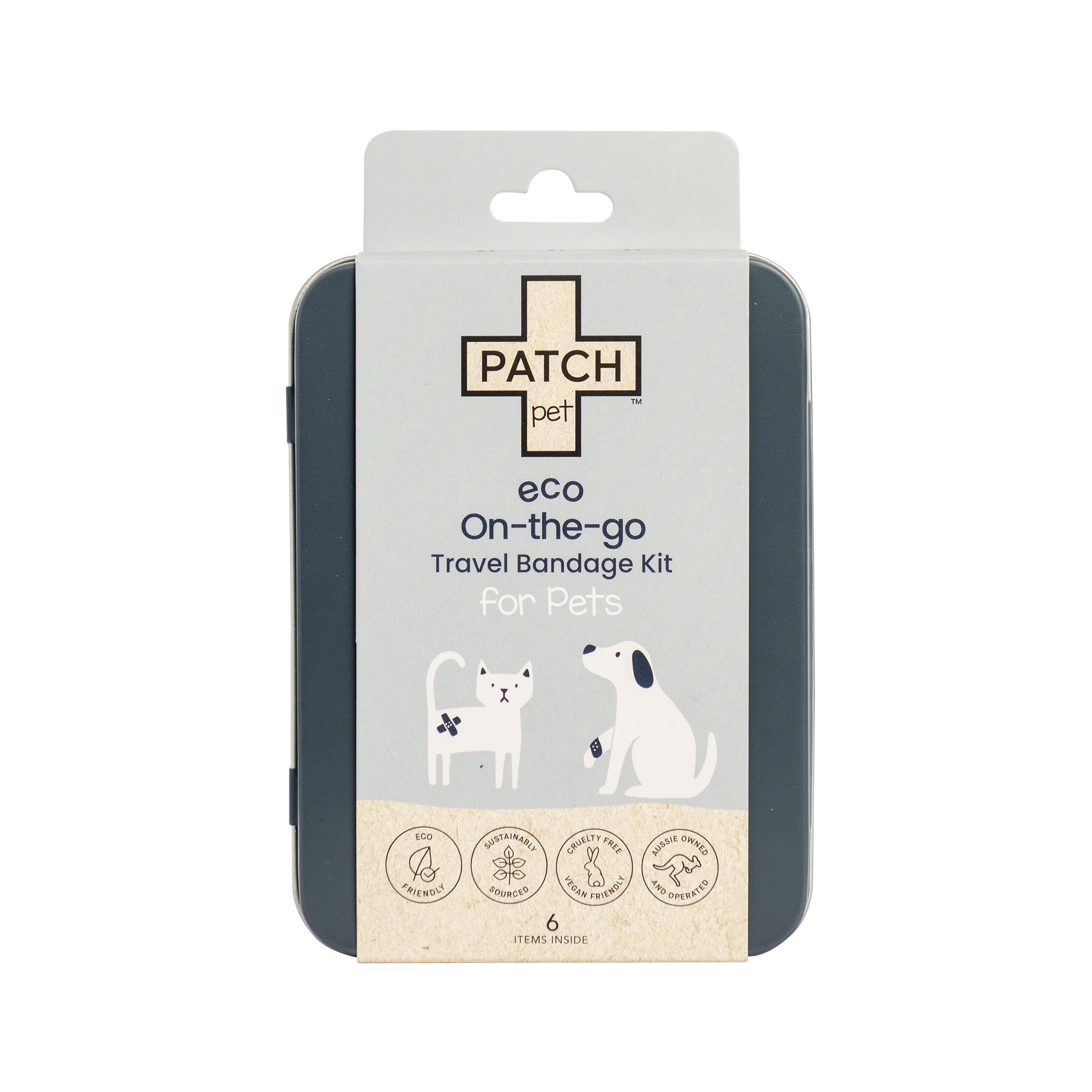 COMING SOON - PATCH Pet Eco On-The-Go Travel Bandage Kit for Pets