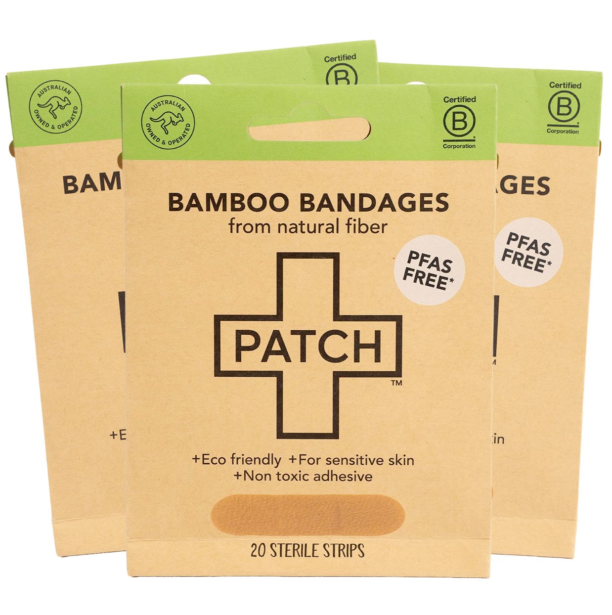 
                  
                    Patch Natural Bamboo Bandages 20 Pack
                  
                