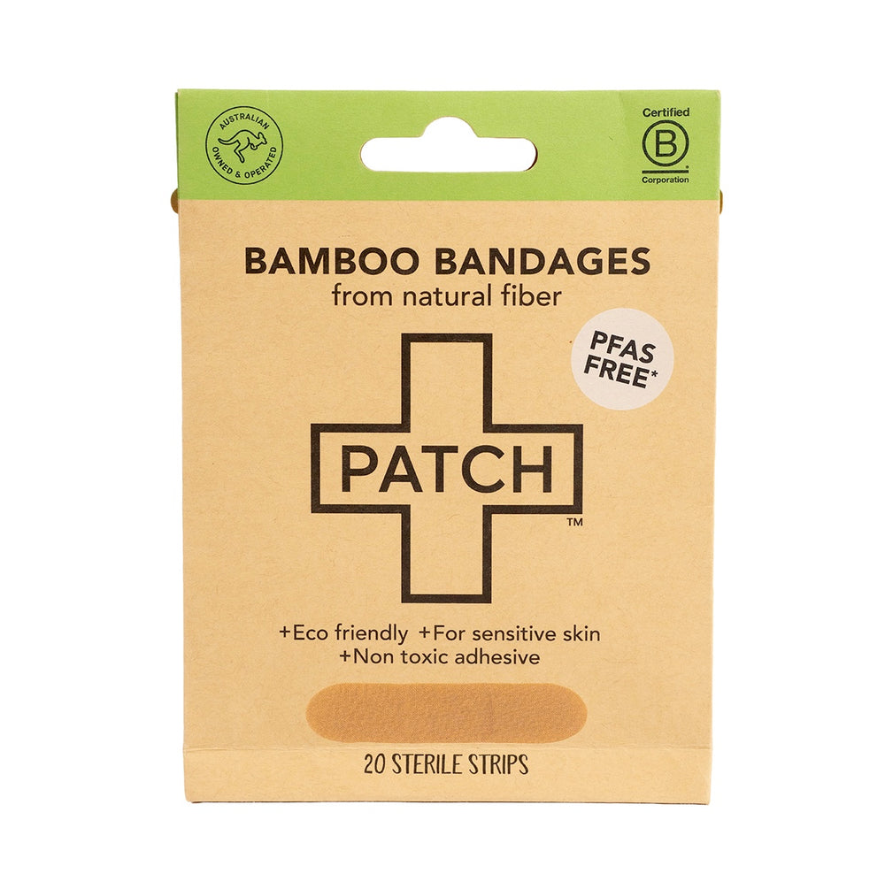 Patch Natural Bamboo Bandages 20 Pack