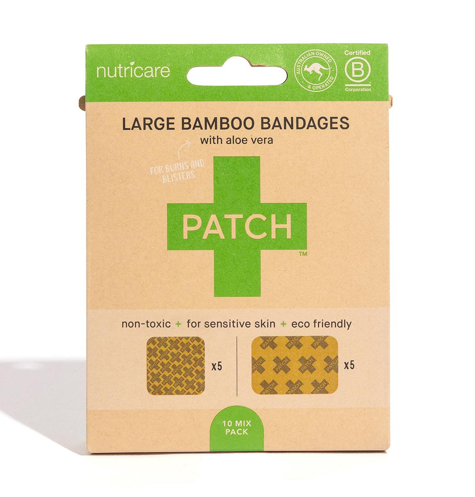 
                  
                    Aloe Vera Patch Natural Bamboo Bandages for sensitive skin, eco friendly, hypoallergenic, non-toxic, latex free
                  
                